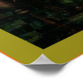 "Ich bin halb krank von Schatten" Poster (Ecke)