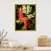 "Ich bin halb krank von Schatten" Poster (Küche)