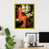 "Ich bin halb krank von Schatten" Poster (Heimbüro)