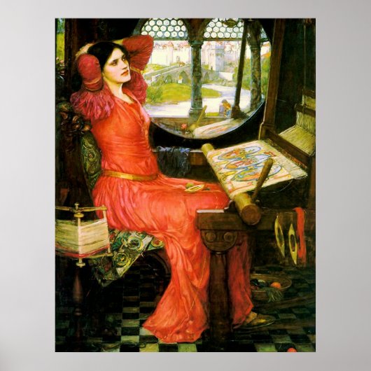 "Ich bin halb krank von Schatten", Poster (Vorne)