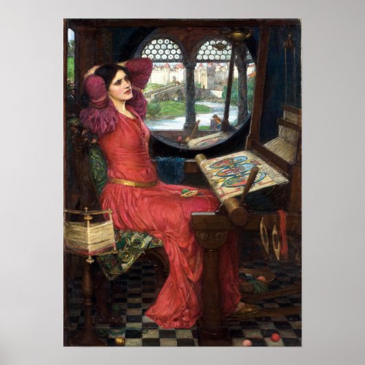 Ich bin halb krank von Schatten, sagte die Lady vo Poster (Vorne)