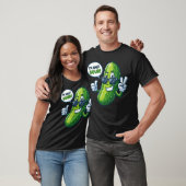 ICH Bin Halb Sauer Lustige Gurke T-Shirt (Unisex)
