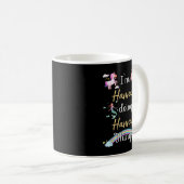 Ich bin HANNAH HANNAH Dinge tun Witzername Kaffeetasse (VorderseiteRechts)