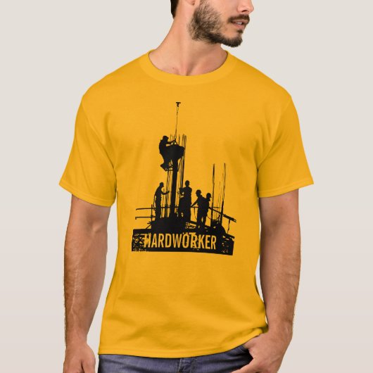 Ich bin Hardworker T-Shirt (Vorderseite)