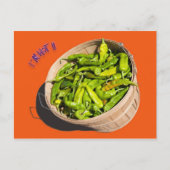 Ich bin heiß !! postkarte (Vorderseite)