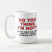 Ich bin heiß Tasse (Links)