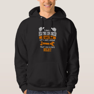 Ich bin Heizungsbauingenieur und habe immer recht Hoodie