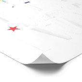 Ich bin Hella Gay und ich küss wer auch immer ich Poster (Ecke)