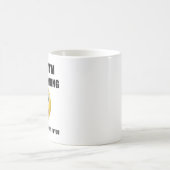 Ich bin HERABLASSEND Kaffeetasse (Mittel)