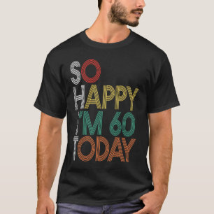 Ich bin heute 60, 60. Geburtstag 1962 T-Shirt