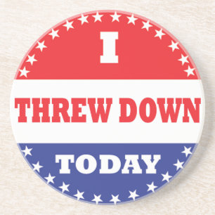 Ich bin heute abgestürzt getränkeuntersetzer