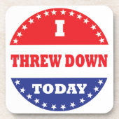 Ich bin heute abgestürzt untersetzer (Vorderseite)