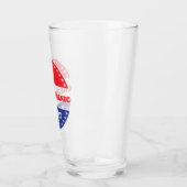 Ich bin heute Bio geworden Glas (Links)