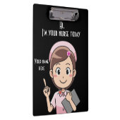 Ich bin heute dein Krankenpfleger 5 Klemmbrett (Rechts)