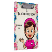 Ich bin heute dein Krankenpfleger Klemmbrett (Rechts)