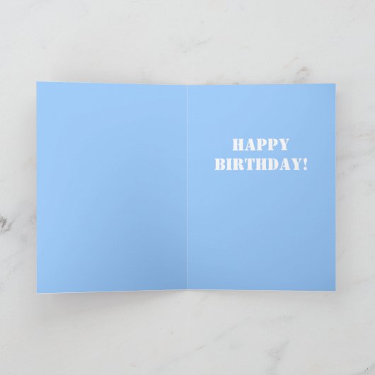 Ich bin heute einer karte (Innenseite)