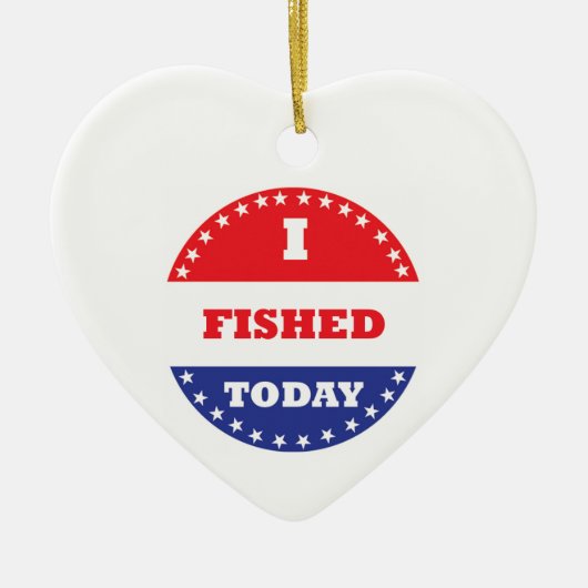 Ich bin heute gestorben keramikornament (Vorne)