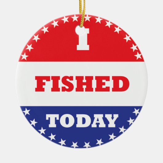 Ich bin heute gestorben keramikornament (Vorne)