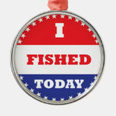 Ich bin heute gestorben ornament aus metall (Vorne)