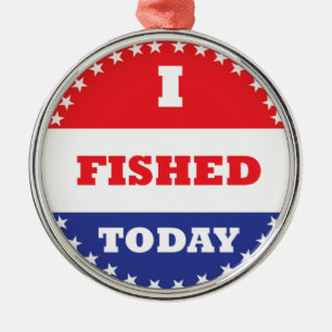 Ich bin heute gestorben ornament aus metall