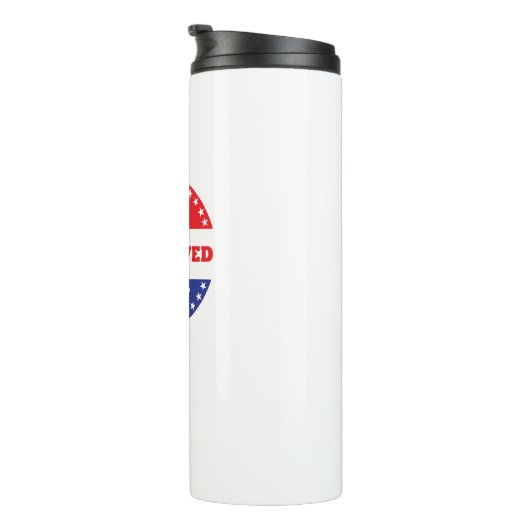 Ich bin heute gestorben thermosbecher (Nach rechts gedreht)