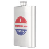 Ich bin heute in Wakeboarden Flachmann (Links)