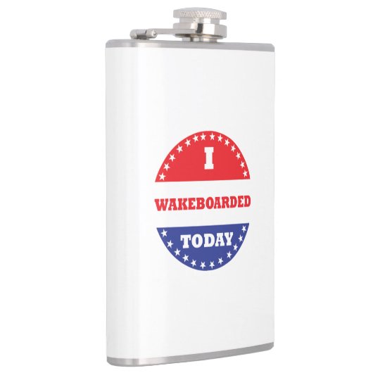 Ich bin heute in Wakeboarden Flachmann (Rechts)