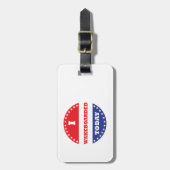 Ich bin heute in Wakeboarden Gepäckanhänger (Vorderseite vertikal)