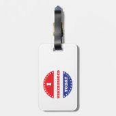 Ich bin heute in Wakeboarden Gepäckanhänger (Rückseite vertikal)