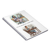 Ich bin heute kein Gefühl 'Worky' Notebook Notizblock (Rechte Seite)