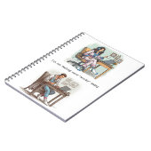 Ich bin heute kein Gefühl 'Worky' Notebook Notizblock (Linke Seite)