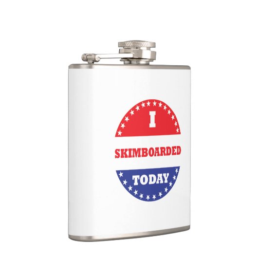 Ich bin heute skimboarded flachmann (Rechts)