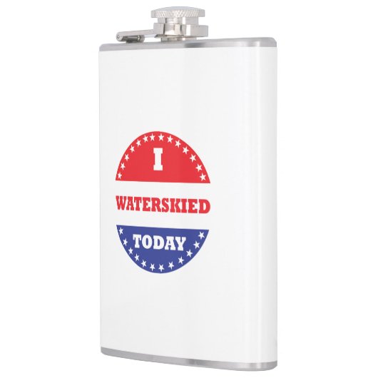 Ich bin heute wasserskid flachmann (Links)