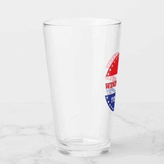 Ich bin heute windsurfen glas (Rechts)