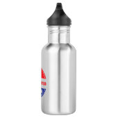 Ich bin heute Windsurfing Edelstahlflasche (Rechts)