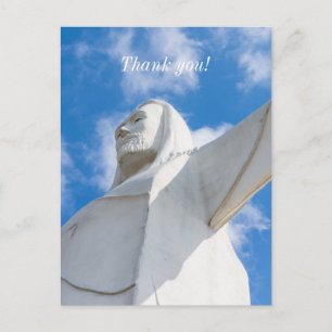 Ich bin hier Dankeschön Postkarte