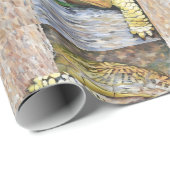 Ich bin hier draußen! Box Turtle Geschenkpapier (Rolleneckpunkt)