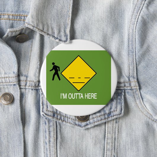 Ich bin hier draußen button (Beispiel)