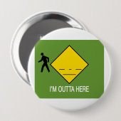 Ich bin hier draußen button (Vorne & Hinten)