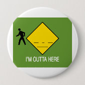 Ich bin hier draußen button (Vorderseite)
