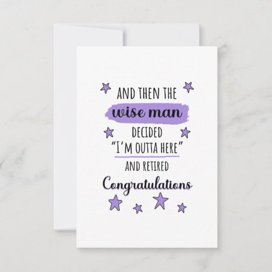 Ich bin hier draußen" Die sonnige Pension Dankeskarte (Vorderseite)