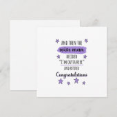 Ich bin hier draußen" Die sonnige Pension Feiertagskarte (Vorne/Hinten)