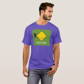 Ich bin hier draußen T-Shirt (Vorne ganz)