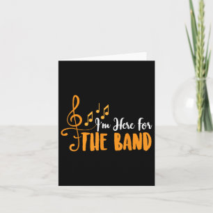 Ich bin hier für das Band Funny Marching Band Camp Karte