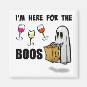 Ich bin hier für das Boos Funny Halloween Ghost Magnet (Vorne)