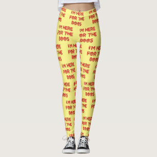 Ich bin hier für das BOOS (rote Version) Leggings