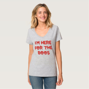Ich bin hier für das BOOS (rote Version) T-Shirt