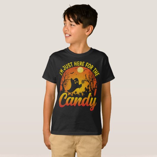 Ich bin hier für das kandy Halloween T-Shirt (Vorne ganz)