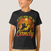 Ich bin hier für das kandy Halloween T-Shirt (Vorderseite)