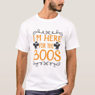 Ich bin hier für den Boos Men T - Shirt